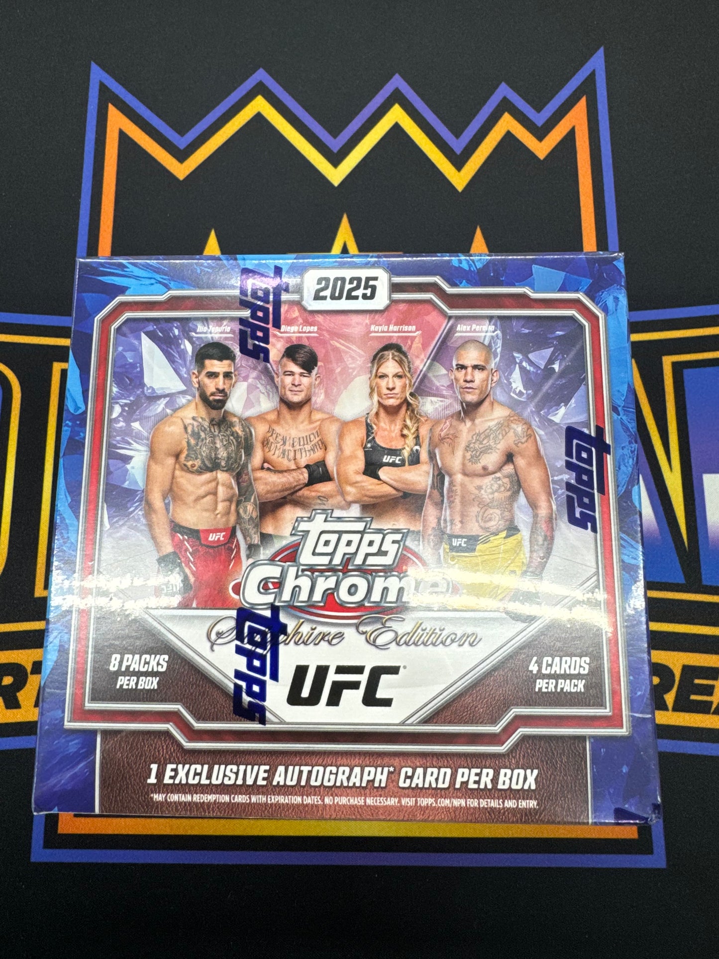 2025 Topps Chrome UFC Sapphire Edition - HP