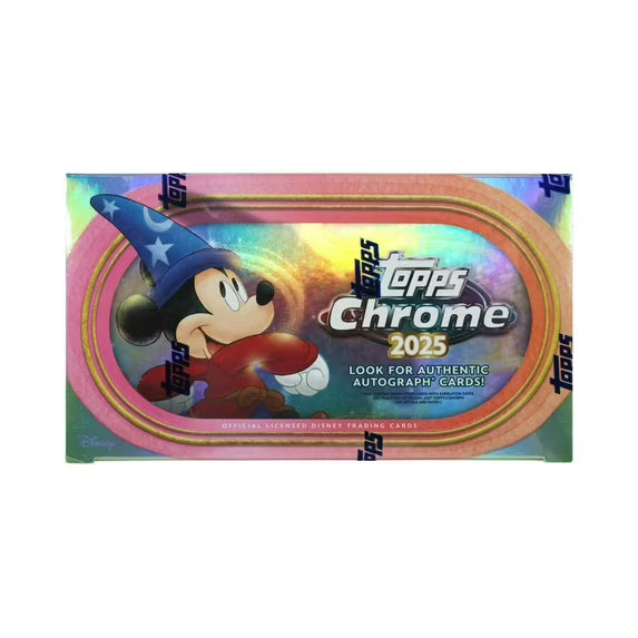 2025 Topps Chrome Disney Hobby Box