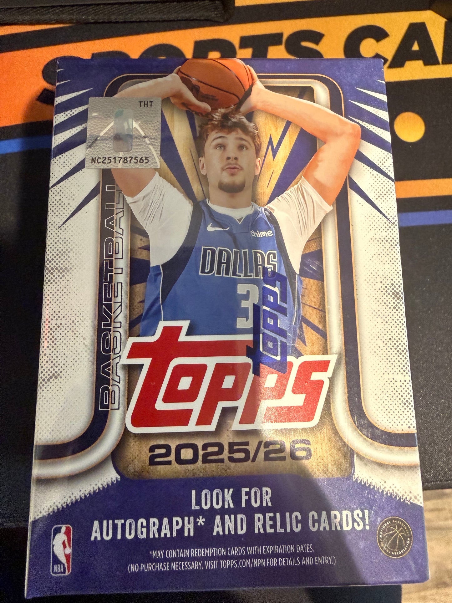 2025 Topps Basketball Hobby Box