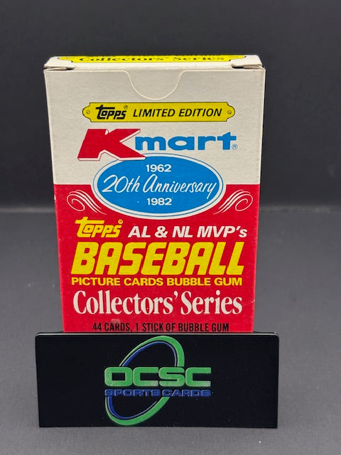 1982 KMart 20th Anniversary AL/NL MVP's Topp's Baseball Picture Cards