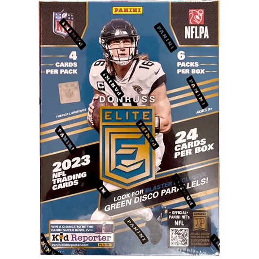 2023 Panini NFL Donruss Elite Trading Cards Blaster Box