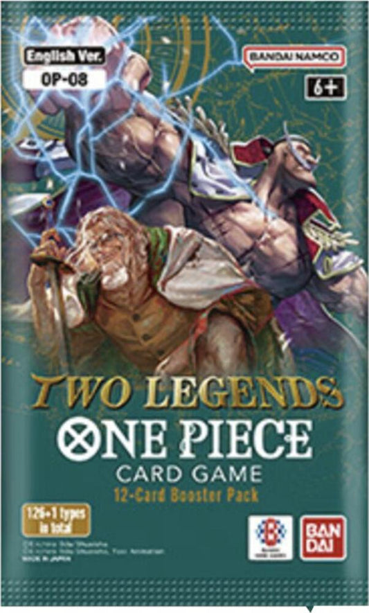 Two Legends One Piece Card Game Box