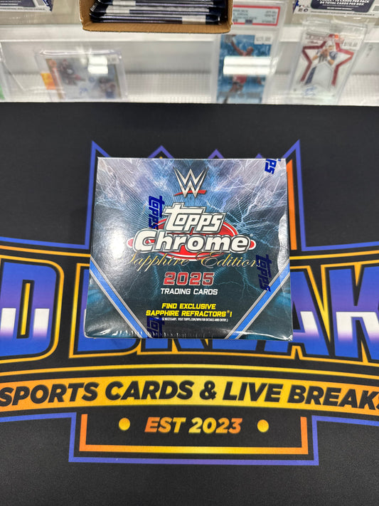 2025 Topps Chrome WWE Sapphire Edition Hobby - HP