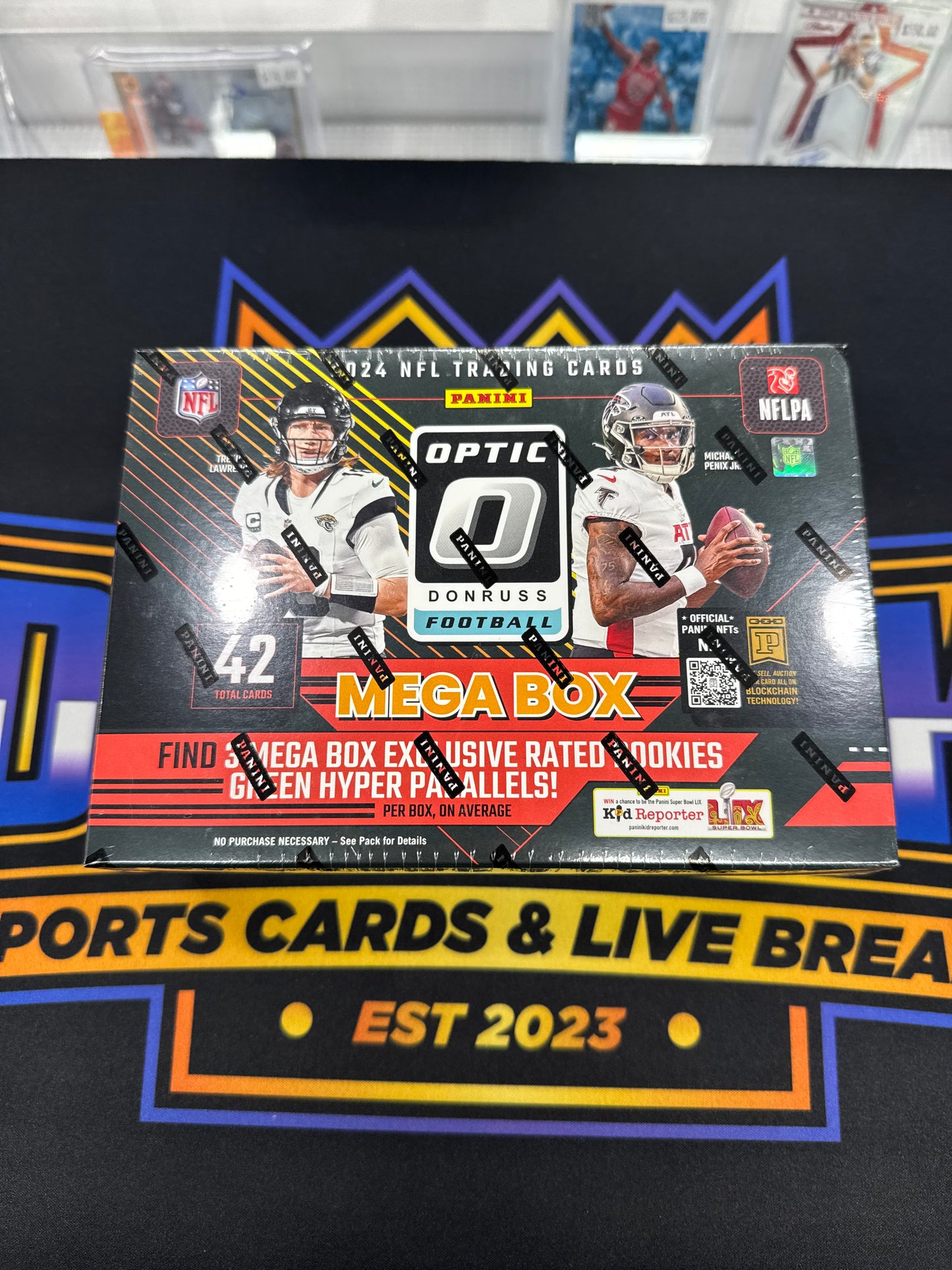 2024 Panini Optic NFL Mega Box Black - HP