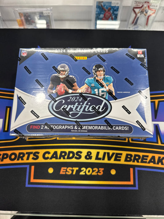 2024 Panini Certified Hobby Box - HP