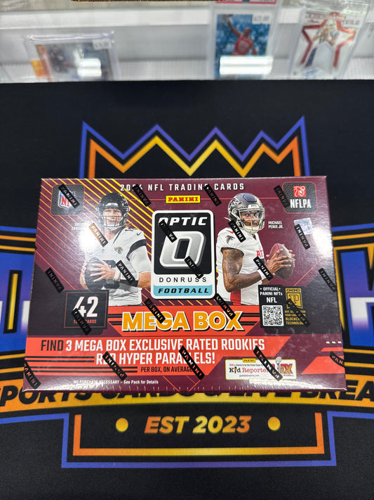 2024 Donruss Optic NFL Hobby Mega Box - HP