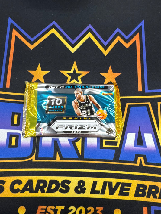 2023-24 NBA Panini Prizm Deca Debut Edition Hobby [Packs] - HP