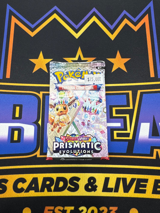 PPE Pokemon Scarlet & Violet Prismatic Evolutions [Pack] - HP