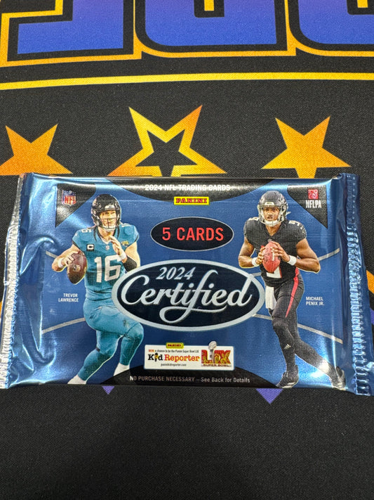 2024 Panini Certified Hobby [Pack] - HP