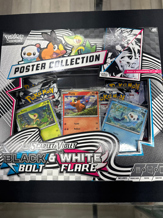 Pokemon Scarlet & Violet Black & White Poster Collection - HP