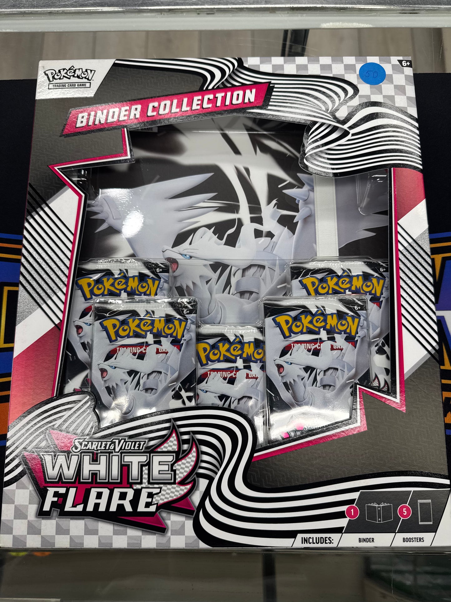 Pokemon Scarlet & Violet White Flare Binder Collection - HP