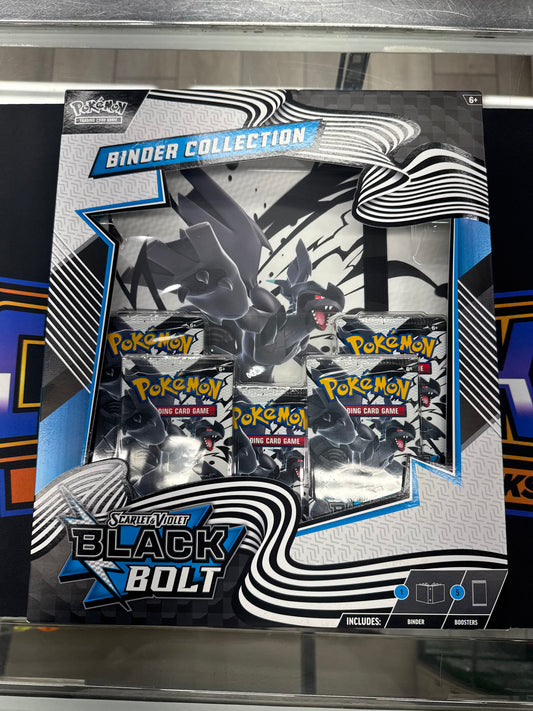 Pokemon Scarlet & Violet Black Bolt Binder Collection - HP