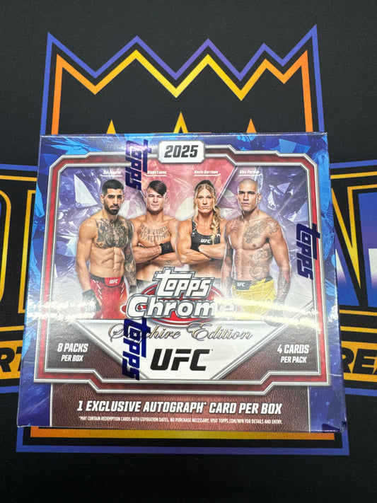 2025 Topps Chrome UFC Sapphire Edition - HP