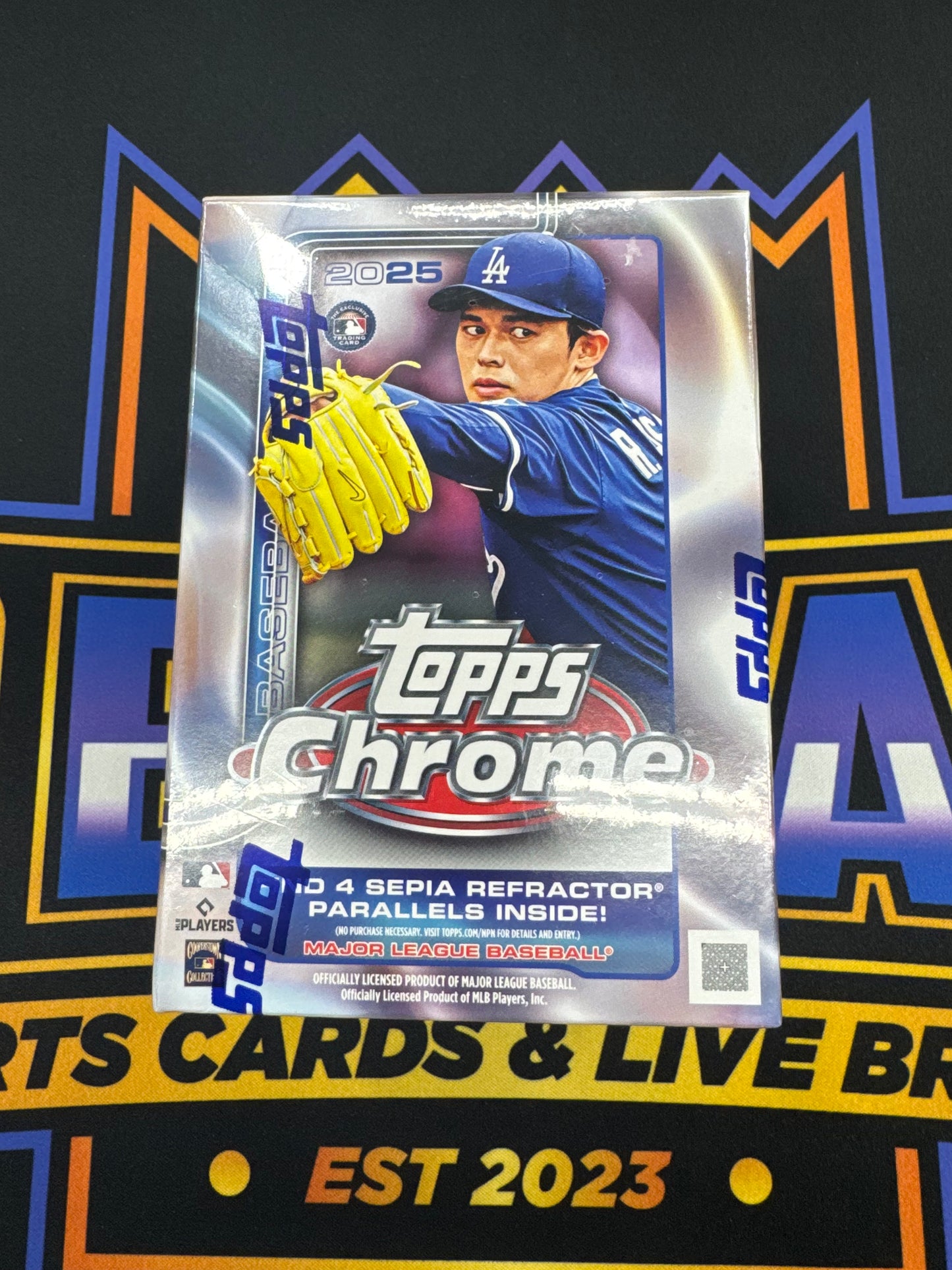 2025 Topps Chrome Baseball Blaster Box