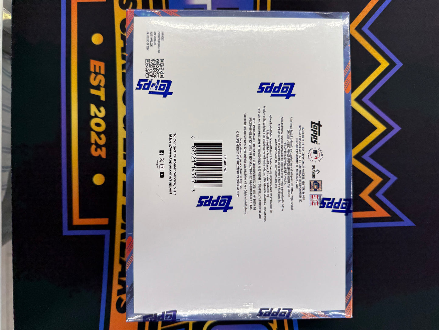 2025 Topps Baseball Finest Hobby Box - HP