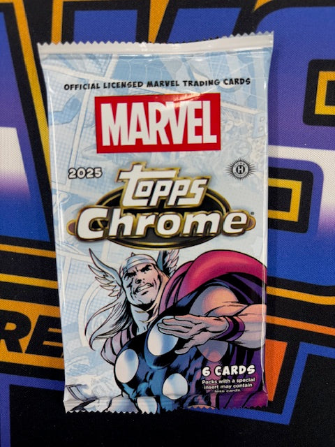 2025 Marvel Topps Chrome Hobby [Packs]