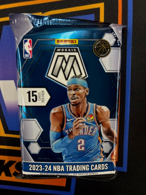 2023-24 Panini Mosaic NBA Trading Card Box [Packs]