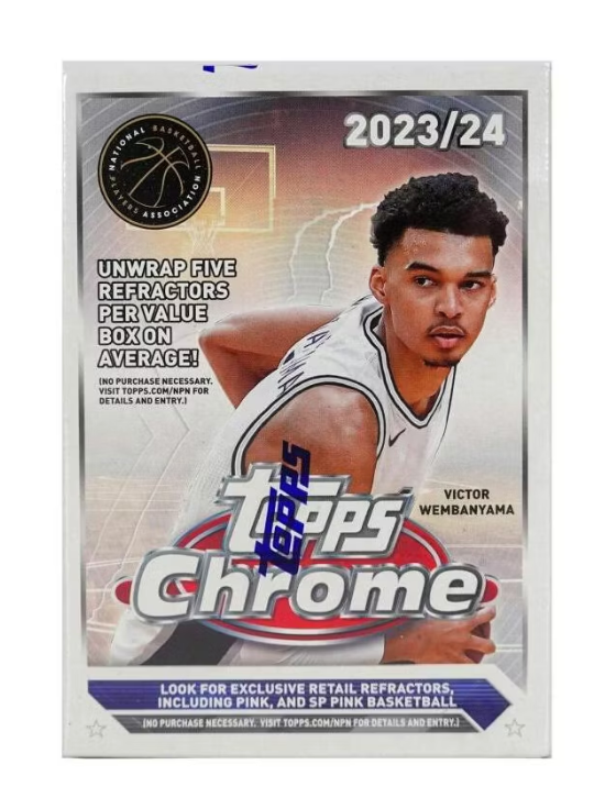 2023-24 Topps Chrome Basketball Blaster Box