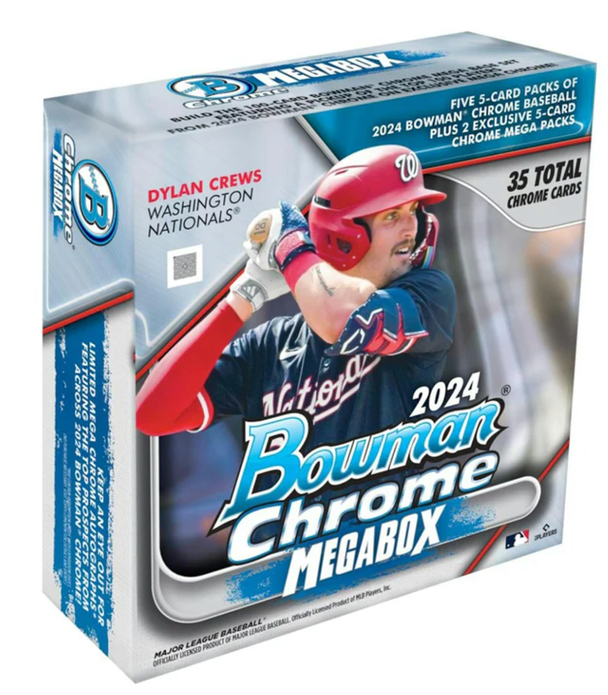 2024 Baseball Bowman Chrome Mega Box