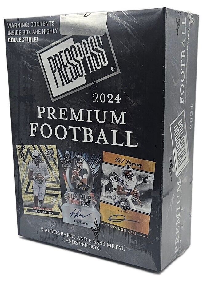 2024 Press Pass Premium Football Box