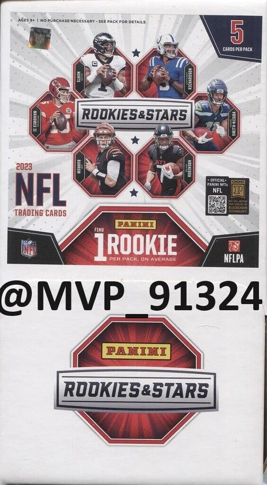 2023 Panini Rookies & Stars Football Gravity Feed Box