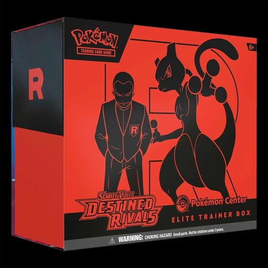 Destined Rivals PC ETB - Pokemon Center Elite Trainer Box - HP