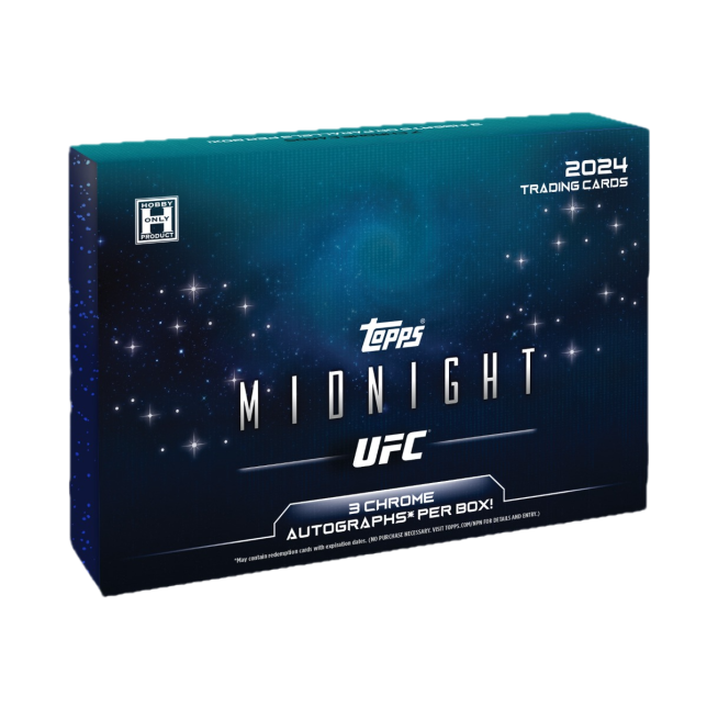 2024 Topps Midnight UFC Hobby Box - Factory Sealed